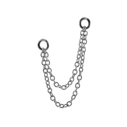 Łańcuszek - srebrny - D-018