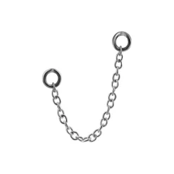 Łańcuszek - srebrny - D-019