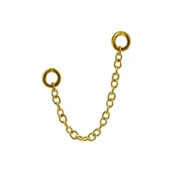 Łańcuszek - złoty - D-019