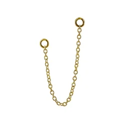 Łańcuszek - złoty - D-019