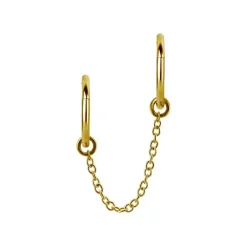 Łańcuszek - złoty - D-019