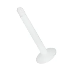 BioPlast klasyczny pręcik typu labret Biały - BP-007