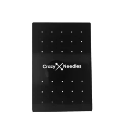 Ekspozytor na kolczyki akrylowy czarny - NK-049