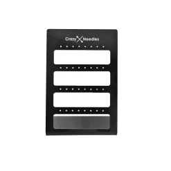 Ekspozytor na kolczyki akrylowy czarny - NK-051