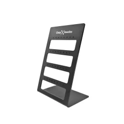 Ekspozytor na kolczyki akrylowy czarny - NK-051