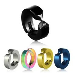 Fake kolczyk - HUGGIE Kolorowy - FK-004