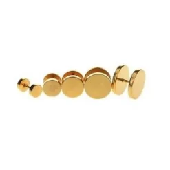 Fake plug - oszukany tunel - złoty - 3-14 mm - FPS-03