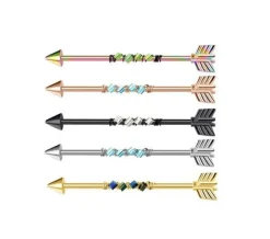 Industrial ozdobny kolorowy - strzałka - IND-043