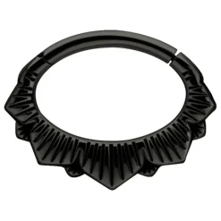 Kolczyk clicker - czarny - K-056