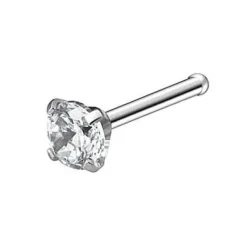 Kolczyk do nosa z cyrkonią - NS-020