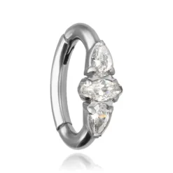 Kolczyk do pępka - clicker - KP-053