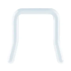 Kolczyk do septum BioPlast - RETAINER - przezroczysty - BP-015