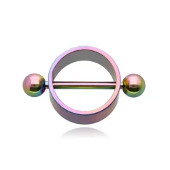 Kolczyk do sutka ozdobny - kolorowy - S-018