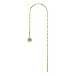 Kolczyk do ucha złoty z Premium Zirconia - KU-057