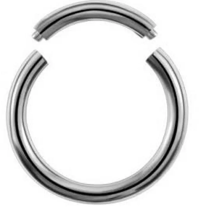 Kolczyk kółko typu segment - K-001