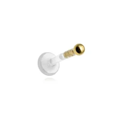 Kolczyk labret złoto 18K - GD18K-005