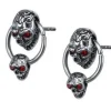 Kolczyki - czaszki - KU-022