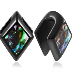 Mankiet cuff do ucha - czarny - PT-158