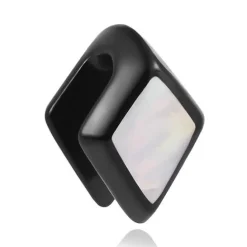 Mankiet cuff do ucha - czarny - PT-157