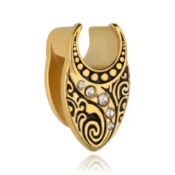 Mankiet cuff do ucha - złoty - PT-011