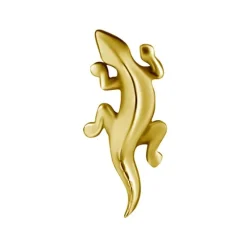 Nakrętka złoto 18K - jaszczurka - GD18K-013
