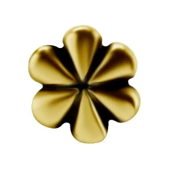 Nakrętka złoto 18K - kwiat - GD18K-010