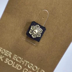 Nakrętka złoto 18K - mandala - GD18K-008