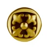 Nakrętka złoto 18K - ornament - GD18K-012