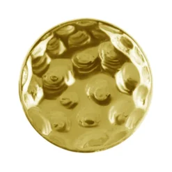 Nakrętka złoto 18K okrągła - struktura - GD18K-072