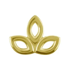 Nakrętka złoto 18K ozdobna - złota - GD18K-036