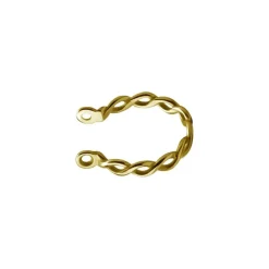 Obręcz ozdobna do sztangi - złoty - D-002