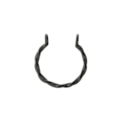 Obręcz ozdobna do sztangi - czarny - D-002