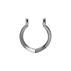 Obręcz ozdobna do sztangi - srebrna - D-001