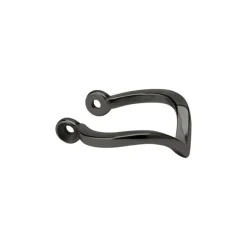 Obręcz ozdobna do sztangi - czarny - D-001