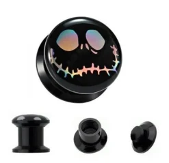Plug akrylowy odkręcany - JACK HALLOWEEN - PT-021