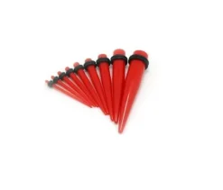 Rozpychacz taper - komplet 9 sztuk czerwony (1,6-10 mm) - RZT02