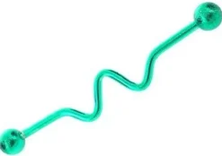 Sztanga Industrial fala - zielony - 1,6/38/5 - IND-018