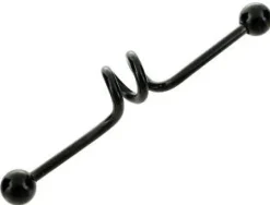 Sztanga Industrial sprężyna - czarny - IND-020