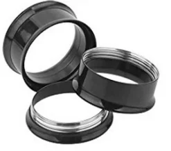 Tunel klasyczny czarny odkręcany - PT-069