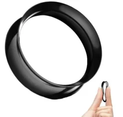 Tunel silikonowy czarny siodłowy earskin - PT-001