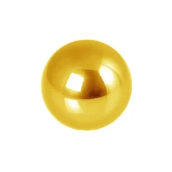 Tytanowa kulka - złota - TCZ-001