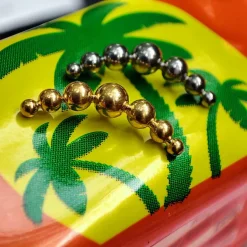 Tytanowa nakrętka - cluster - srebrny - TNA-036