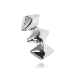 Tytanowa nakrętka cluster - srebrna - TNA-013