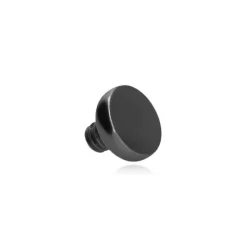 Tytanowa nakrętka czarna dysk - TNA-023