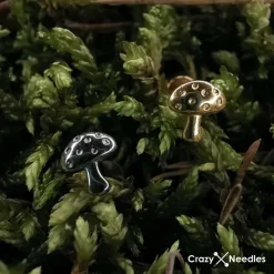 Tytanowa nakrętka grzybek - złota - TNA-090