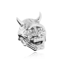 Tytanowa nakrętka japońska maska - srebrny - TNA-109