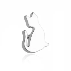 Tytanowa nakrętka kot- srebrna - TNA-181