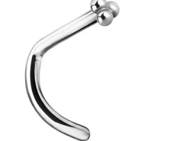 Tytanowy kolczyk do nosa ozdobny - TN-012